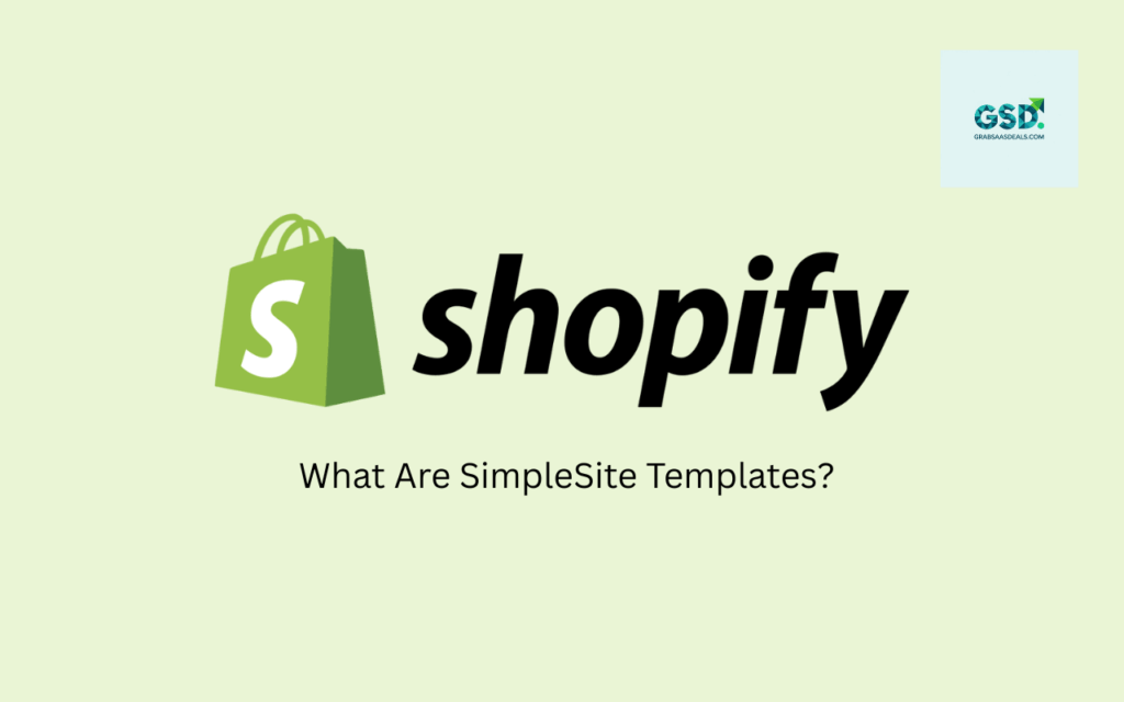 What Are SimpleSite Templates