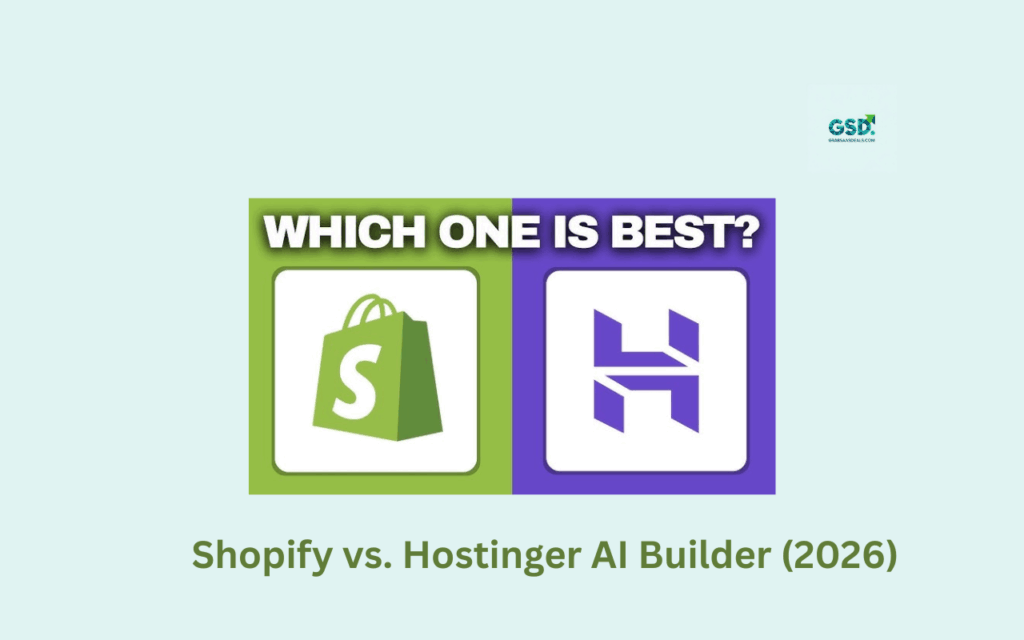 Shopify vs. Hostinger AI Builder (2026)