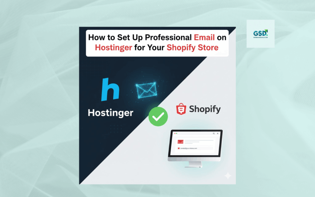 How to Set Up Professional Email on Hostinger for Your Shopify Store