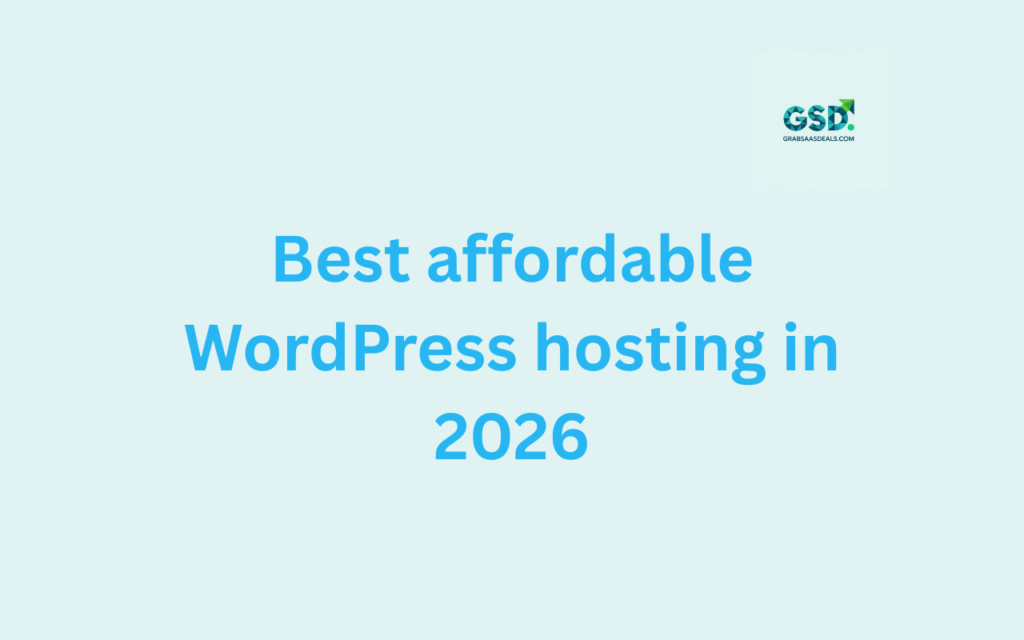 Best affordable WordPress hosting in 2026