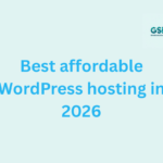 Best affordable WordPress hosting in 2026