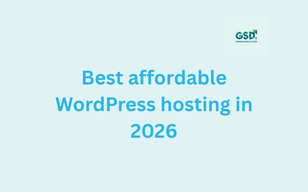 Best affordable WordPress hosting in 2026