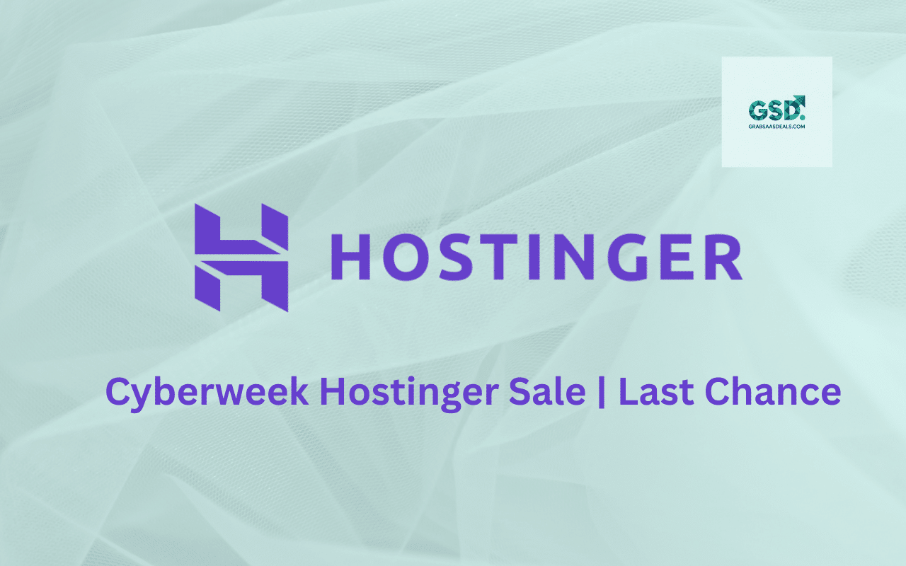 _Cyberweek Hostinger Sale Last Chance