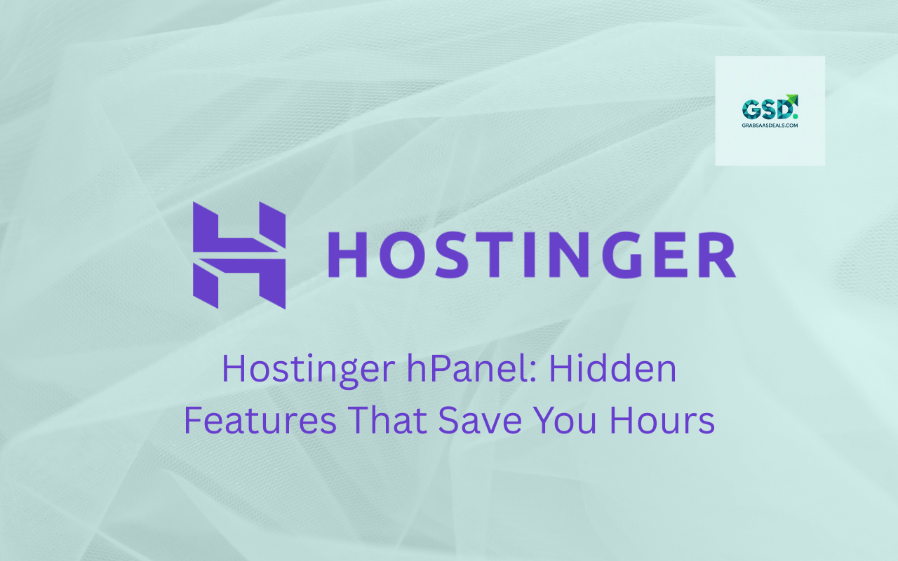 Hostinger hPanel Hidden Features That Save You Hours