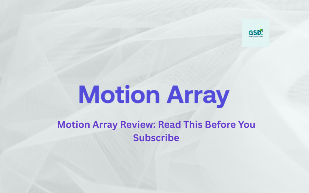 Motion Array Review Read This Before You Subscribe