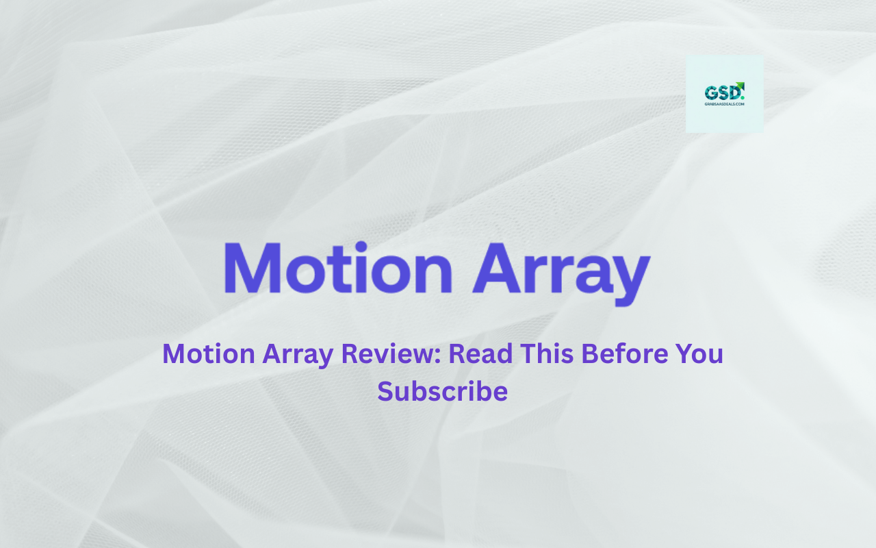 Motion Array Review Read This Before You Subscribe