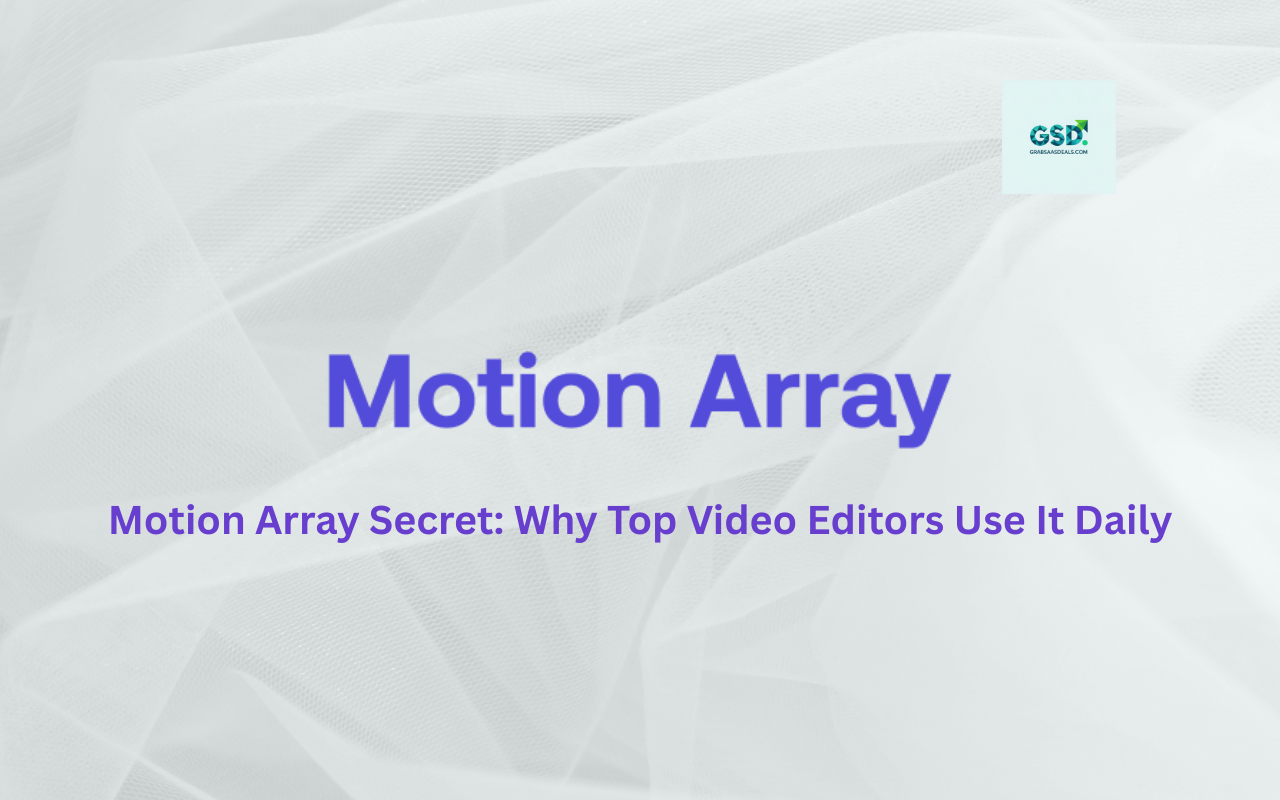 Motion Array Secret Why Top Video Editors Use It Daily